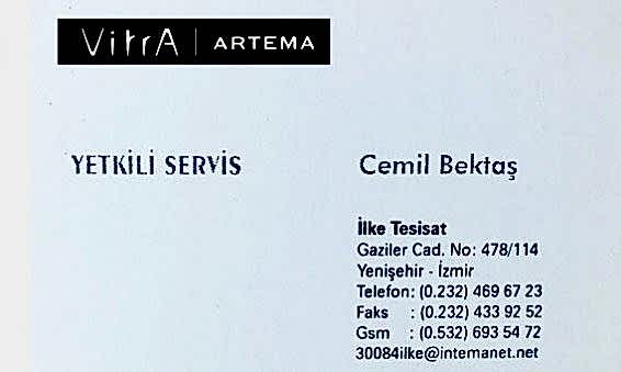 İzmir Vitra Artema Bayii