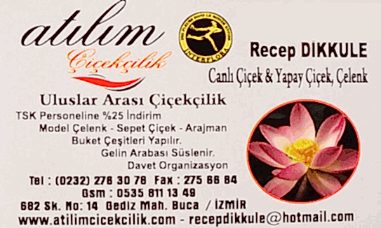 bucada çiçekci