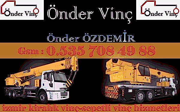 kiralık vinç izmir