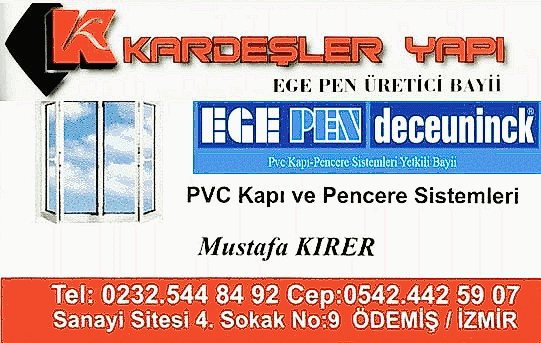Ödemiş Pvc Doğrama