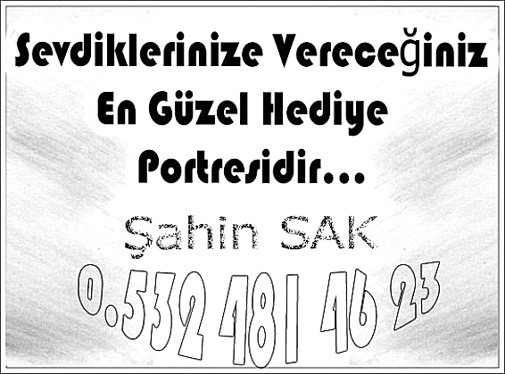 İzmir Portre Resim Çizimi