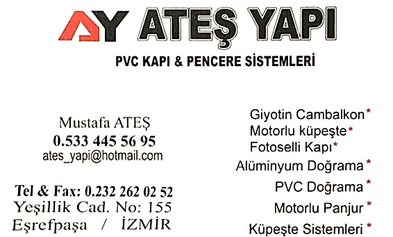 İZMİR GİYOTİN CAMLAMA