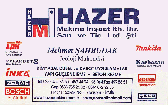 makita kimyasal dübel