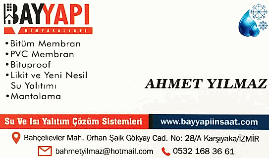 Karşıyaka Su Yalıtımı
