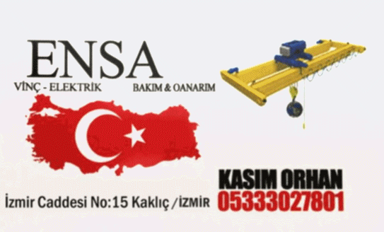 İzmir Elektrikli Vinç Tamiri