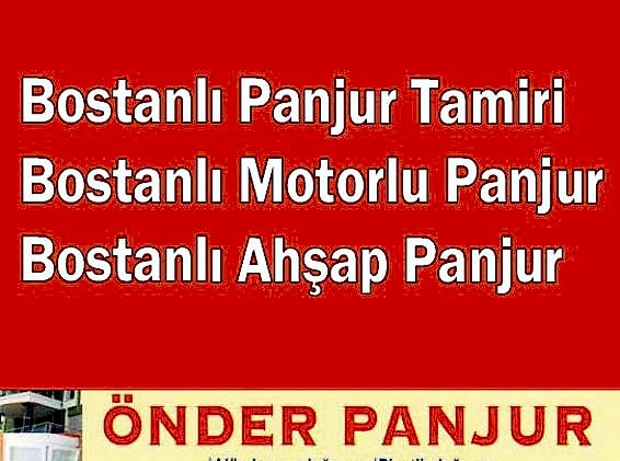 bostanlı panjur tamiri