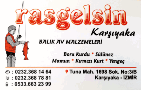 Karşıyaka Balık Av Malzemeleri