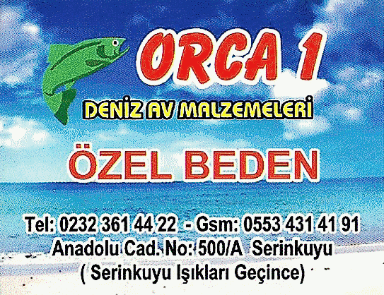 karşıyaka deniz av malzemeleri